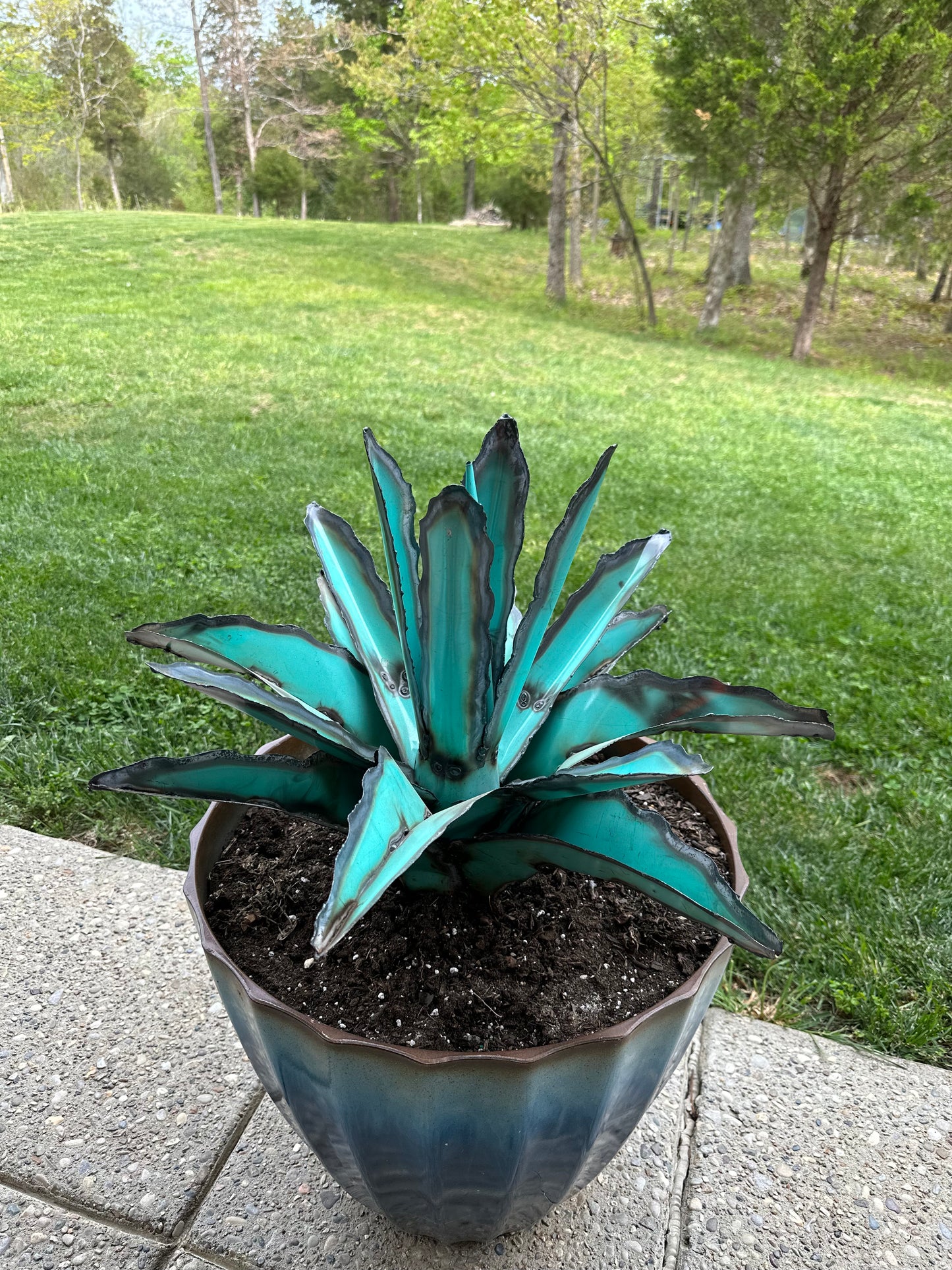 3pc Turquoise Agave Set