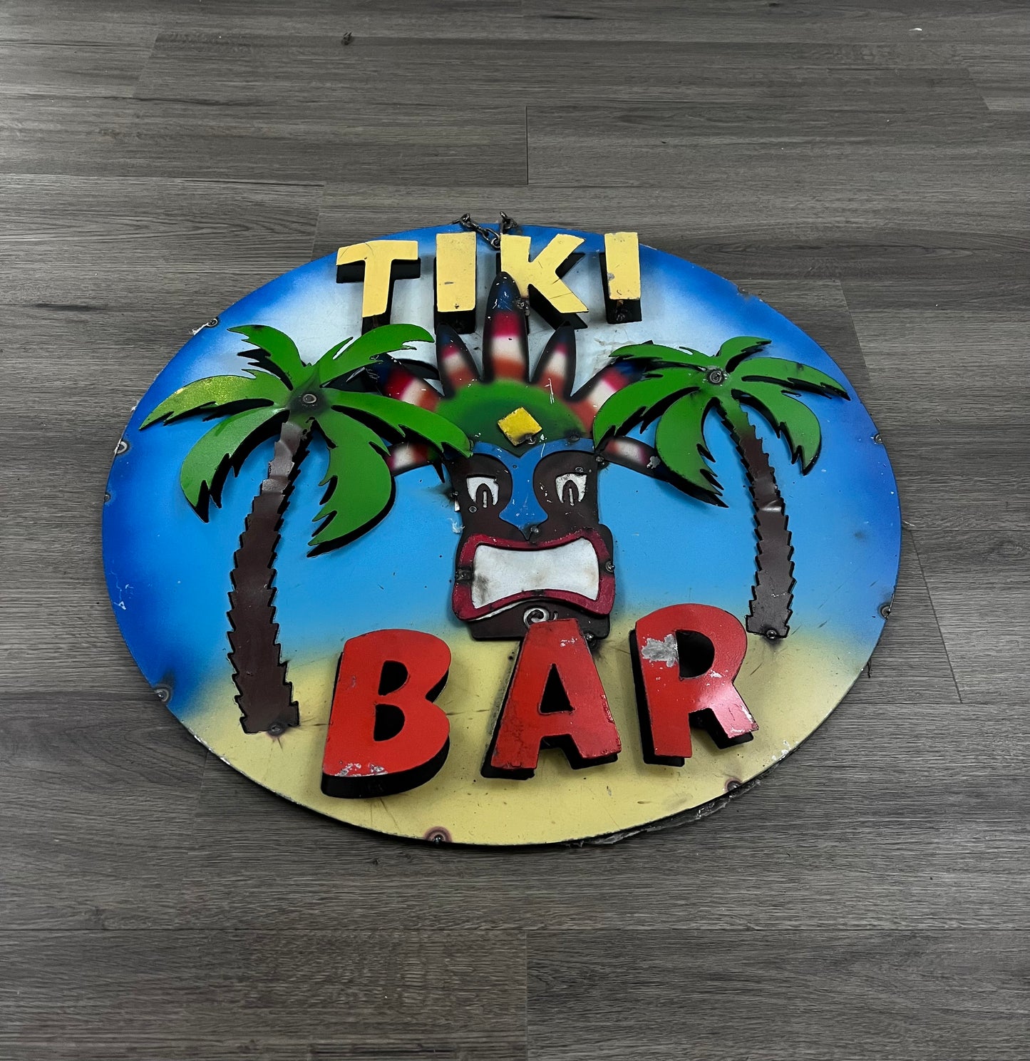 Tiki Bar 22" Sign